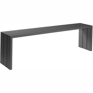 Bijzettafel Borek Samos Alu Antraciet 212x38x60cm