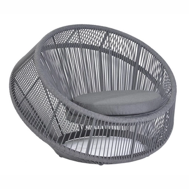 Lage Fauteuil Borek Monsaraz Donkergrijs / Sooty