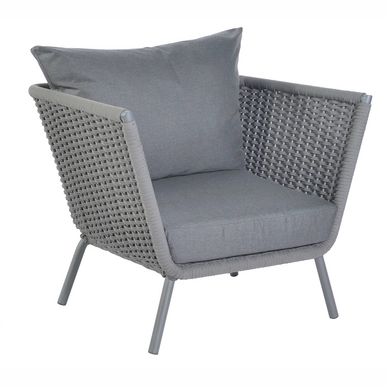 Lage Fauteuil Borek Valldemossa Donkergrijs / Sooty