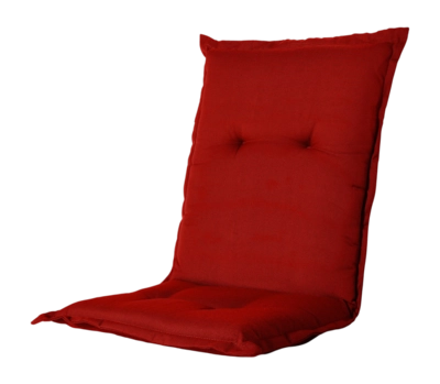 Gartenstuhlkissen Madison Rib Red Niedriglehner