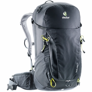 Backpack Deuter Trail Pro 32 Black Graphite Schwarz