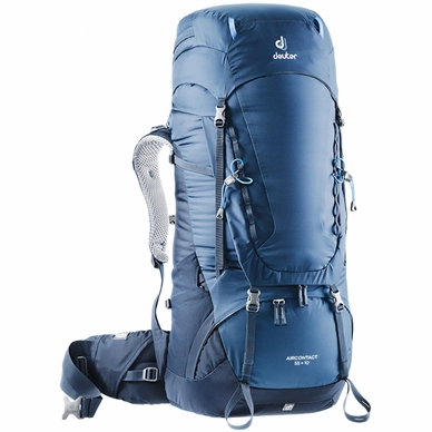 Backpack deuter Aircontact 55 + 10 L Midnight Navy