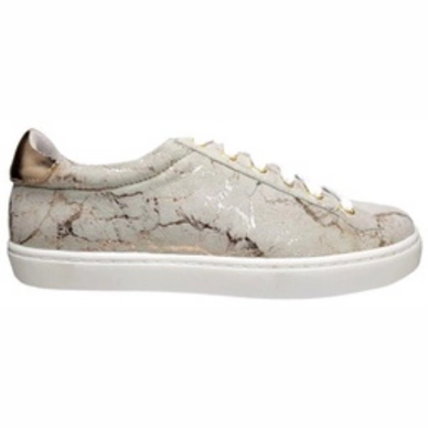 Sneaker JJ Footwear Scottsdale Zilver Wit Voetbreedte G