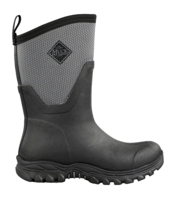 Snowboot Muck Boot Women Arctic Sport II Mid Black Grey
