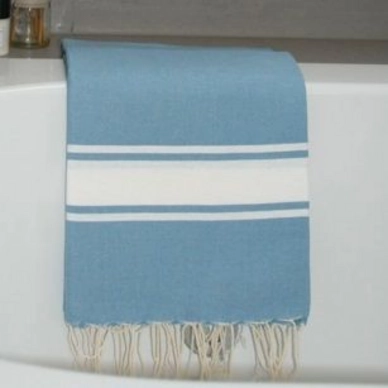 Fouta Call it Plate Blue Des Mers