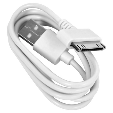 Kabel GrabNGo Apple 30-pins Wit (1 meter)