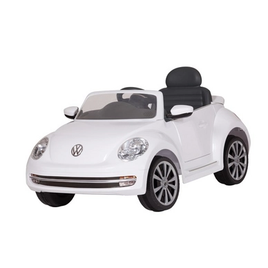 Accuvoertuig Volkswagen Beetle Wit