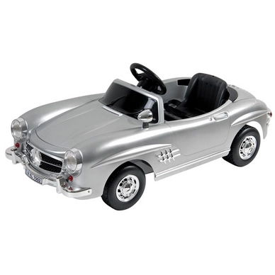 Accuvoertuig Mercedes-Benz 300SL Zilver