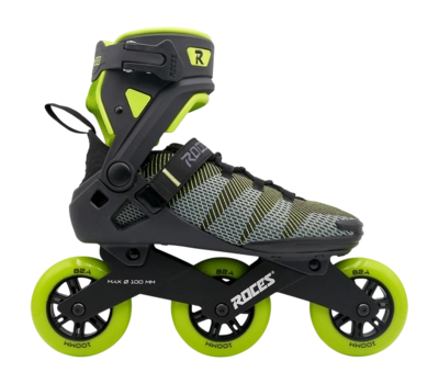 Inline skate Roces R-Evo 100 Black/Lime