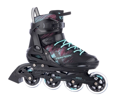 Inline skate Tempish Lady Wox 2.0 84 Black/Turquoise ABEC 7