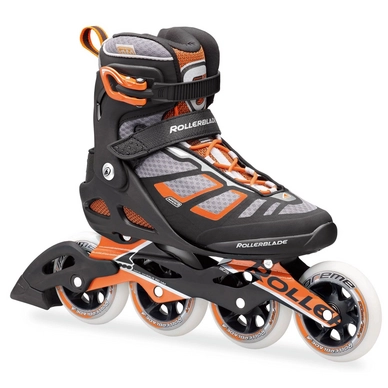 Inline-Skates Rollerblade Macroblade 100 Black Orange Unisex