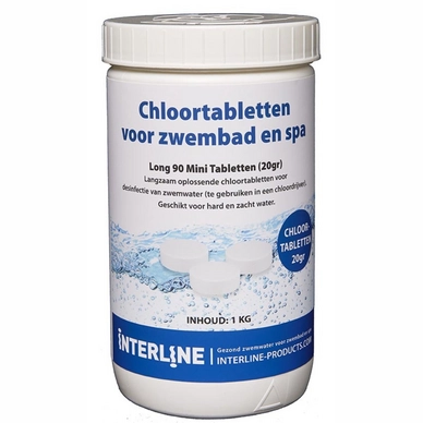 Chloortabletten Interline Long 90 20gram / 1kg