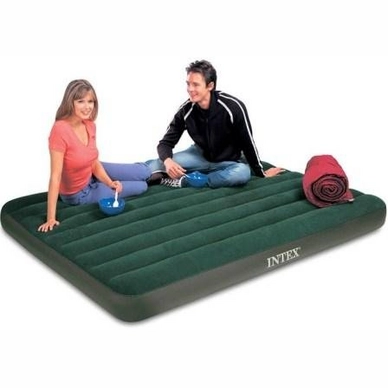 Airbed Intex Downy w/ Battery Pump (Double)