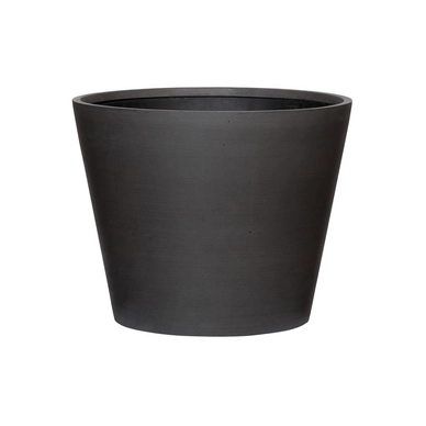 Bloempot Pottery Pots Refined Bucket S Volcano Black 50 x 40 cm