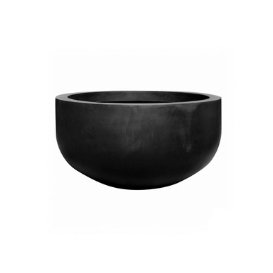 Bloempot Pottery Pots Natural City Bowl M Black 110 x 60 cm