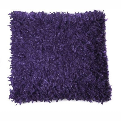 Zierkissen In The Mood Shaggy Violett (50 x 50 cm)