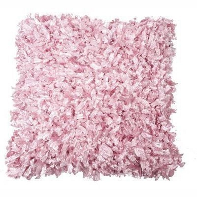 Sierkussen In The Mood Shaggy Roze (50 x 50 cm)