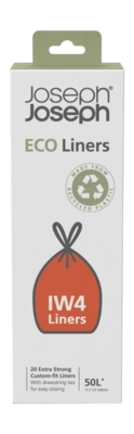 Bin Bags Joseph Joseph Eco IW4 50L Grey