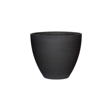 Blumentopf Keramik Töpfe Jesslyn XS Schwarz 42 x 36 cm