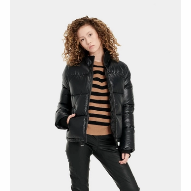 Jacke UGG Izzie Puffer Jacket Nylon Black Damen