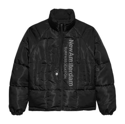 Jacke New Amsterdam Surf Association Reversible Safety Black