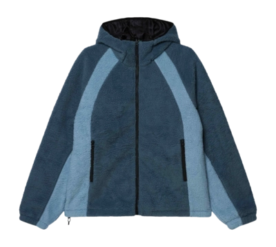 Jacke Obey Obey Alta Fleece Herren Blue Multi