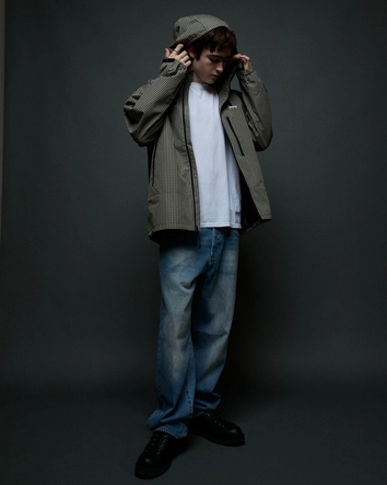 Jacket Obey Men Obsidian Vetiver Plaid | Sneaker District COM