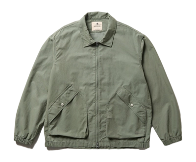 Jacket Snow Peak Unisex Light Dobby Cloth Harrington Foliage