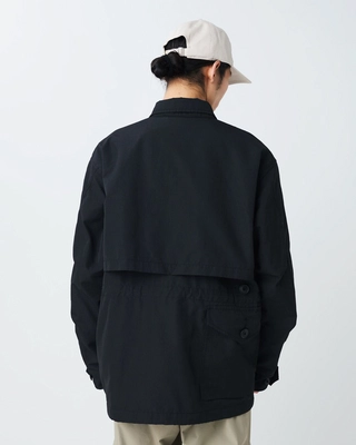 Jacket Snow Peak Unisex TAKIBI Ripstop Field Black | Sneaker