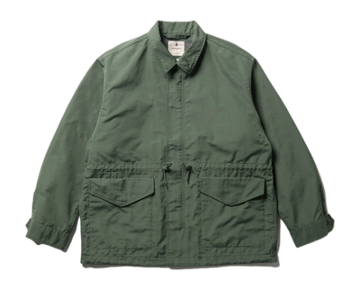 Jacket Snow Peak Unisex TAKIBI Ripstop Field Olive | Sneaker