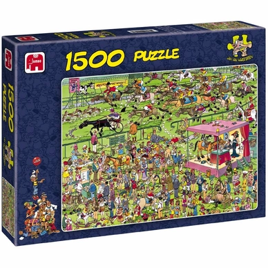 Puzzel Jumbo Ascot Paardenrace (1500 Stukjes)