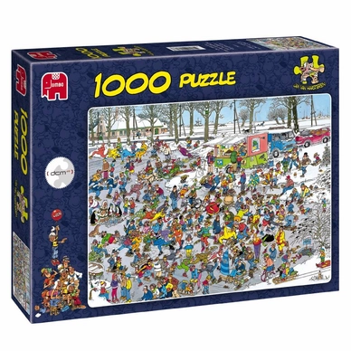 Puzzel Jumbo Op Glad Ijs (1000 Stukjes)