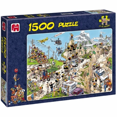 Puzzel Jumbo Tour De France (1500 Stukjes)