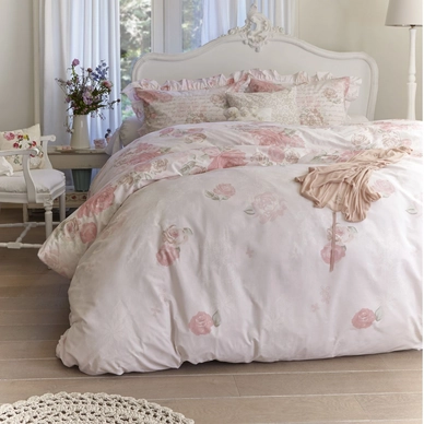 Dekbedovertrek Ariadne at Home Jardin des Roses Pink Katoen