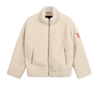Jas Alix The Label Women Teddy Coat Ecru