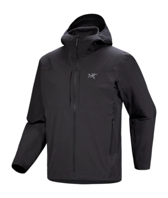 Jas Arc'teryx Men Gamma Lightweight Hoody Black Normale pasvorm