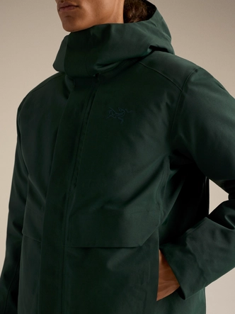 4----F26_X000009914_000980_Therme_Down_Parka_Dark_Jade_Men_M_Fabric-Detail_Lowres