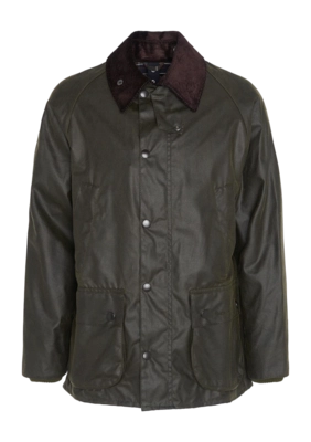 Jas Barbour Men Bedale Wax Jacket Archive Olive
