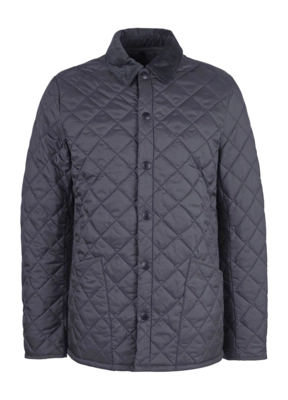 Jas Barbour Men Heritage Liddesdale Quilted Jacket Charcoal
