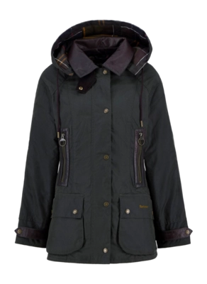 Jas Barbour Women Ivy Wax Jacket Fern