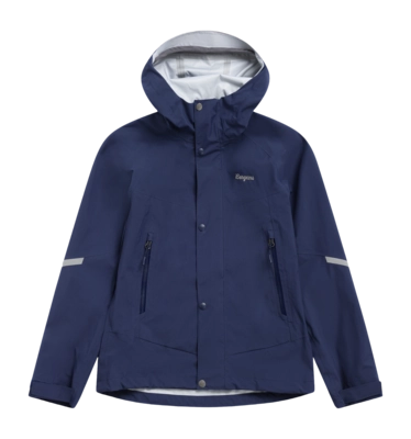 Jas Bergans Kids Junior 3L Shell Jacket Navy Blue Regular Fit