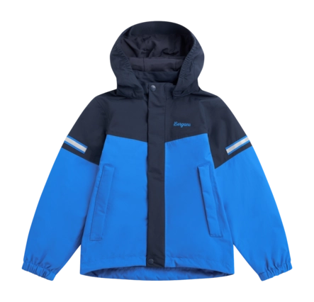 Jas Bergans Kids Lilletind Olympic Blue/Navy Blue 2L Shell Bega Membrane Balanced