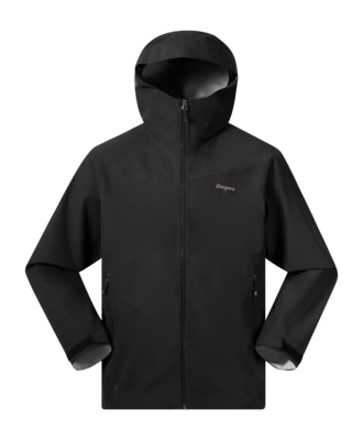 Jas Bergans Men Essentials 2.5L Shell Jacket Black Regular Fit