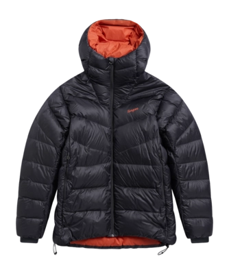 Jas Bergans Men Rabot Allround Down Jacket Dark Shadow Grey/Lava Regular Fit