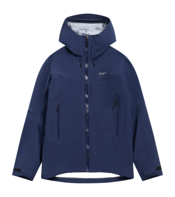 Jas Bergans Men Rabot Alpine 3L Shell Jacket Navy Blue Regular Fit