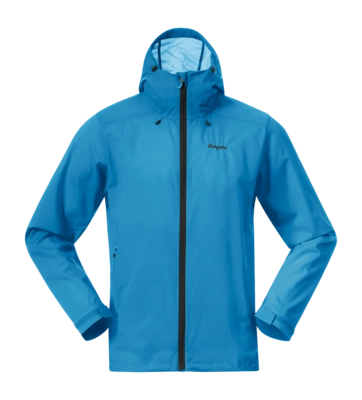 Jas Bergans Men Rabot Windbreaker Jacket Dark Aqua Lagoon Regular Fit
