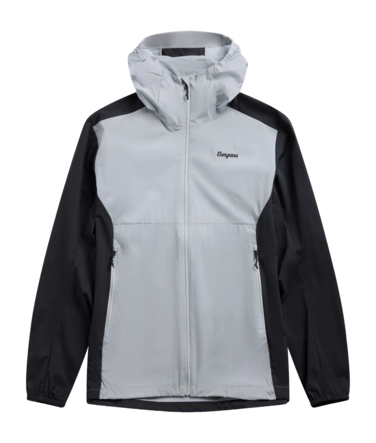 Jas Bergans Men Rabot Windbreaker Pearl Grey/Dark Shadow Grey Regular Fit