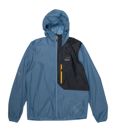 Jas Bergans Men Y LightLine Pure Windbreaker Elemental Blue/Dark Shadow Grey 106 g