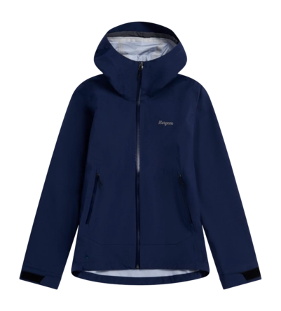 Jas Bergans Women Essentials 3L Shell Navy Blue 365 g