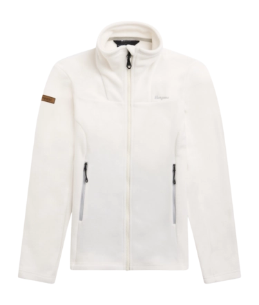 Jas Bergans Women Hareid Fleece Vanilla White Polartec Thermal Pro